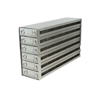 Crystal Industries - UFDDP - Upright Freezer Drawer Rack for 96-Deep-Well Microtiter Plates