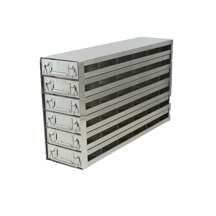 Crystal Industries - UFDDP - Upright Freezer Drawer Rack for 96-Deep-Well Microtiter Plates