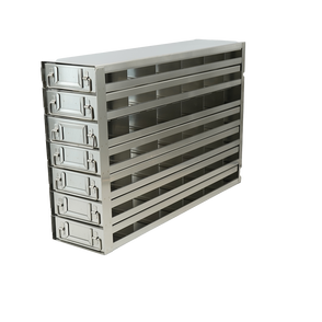 UFDDP-67 - Upright Freezer Drawer Rack for 96-Deep-Well Microtiter Plates, 6x7 Configuration