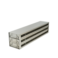 Crystal Industries - UFDDP - Upright Freezer Drawer Rack for 96-Deep-Well Microtiter Plates