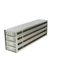 Crystal Industries - UFDDP - Upright Freezer Drawer Rack for 96-Deep-Well Microtiter Plates