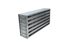 Crystal Industries - UFDDP-76 - Upright Freezer Drawer Rack for 96-Deep-Well Microtiter Plates, 7x6 Configuration