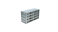 Crystal Industries - UFDHT - Upright Freezer Drawer Rack for 100-Cell Hinged Plastic Boxes