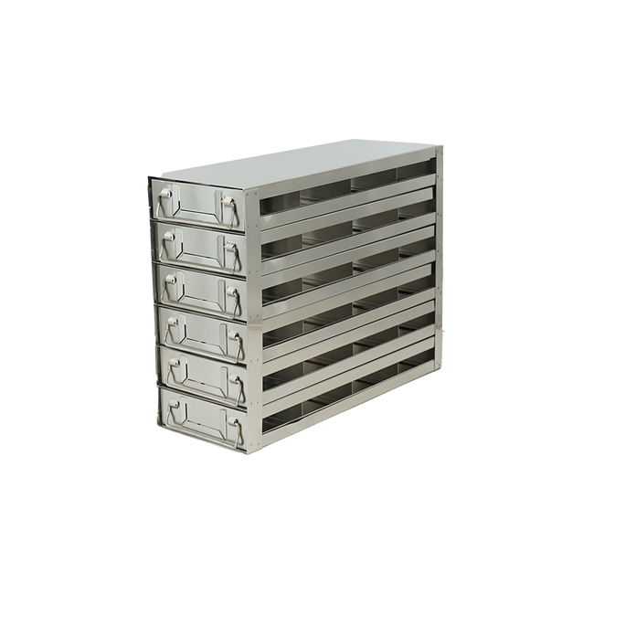 Crystal Industries - UFDML-46 - Upright Freezer Drawer Rack for SBS Formatted Boxes, 4x6 Configuration
