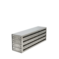 UFDML-64 - Drawer Freezer Rack for SBS Formatted Boxes, 6x4 Configuration