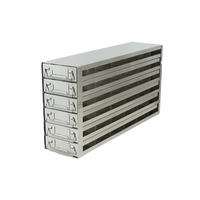 UFDML-66 - Drawer Freezer Rack for SBS Formatted Boxes, 6x6 Configuration