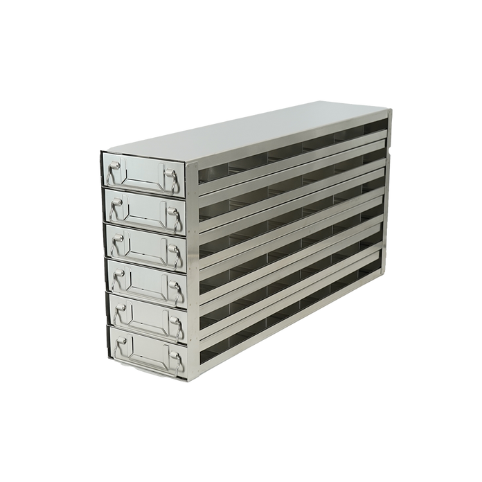 Crystal Industries - UFDML-66 - Upright Freezer Drawer Rack for SBS Formatted Boxes, 6x6 Configuration