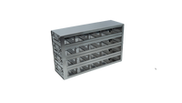 Crystal Industries - UFDMM-54 - Upright Freezer Drawer Rack for SBS Formatted Boxes, 5x4 Configuration