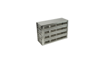 Crystal Industries - UFDMP-44 - Upright Freezer Drawer Rack for Microtiter Plates, 4x4 Configuration