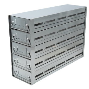 Crystal Industries - UFDMP-55 - Upright Freezer Drawer Rack for Microtiter Plates, 5x5 Configuration