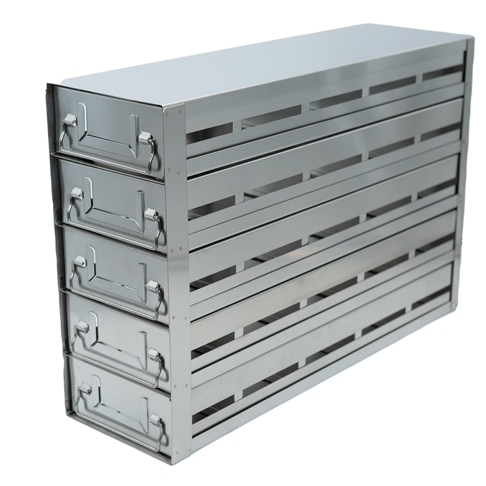 Crystal Industries - UFDMP-55 - Upright Freezer Drawer Rack for Microtiter Plates, 5x5 Configuration