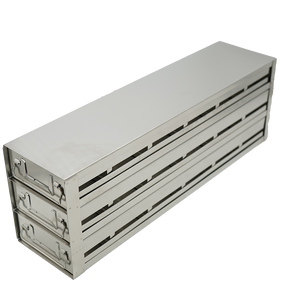 Crystal Industries - UFDMP-63 - Upright Freezer Drawer Rack for Microtiter Plates, 6x3 Configuration