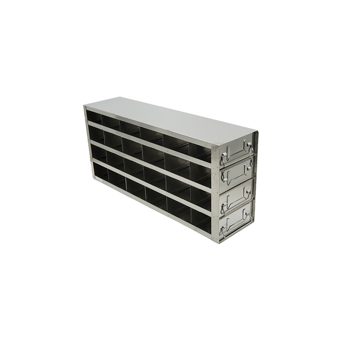Crystal Industries - UFDMP-64 - Upright Freezer Drawer Rack for Microtiter Plates, 6x4 Configuration