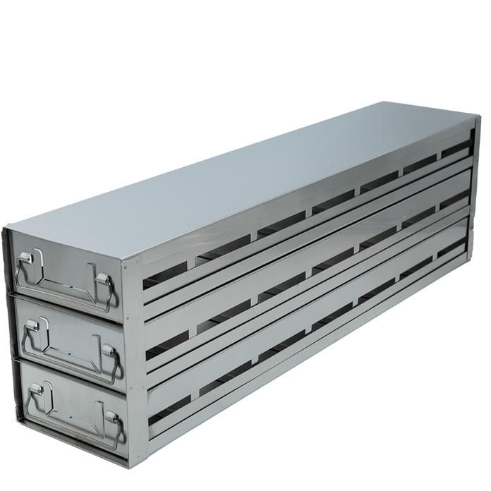 Crystal Industries - UFDMP-73 - Upright Freezer Drawer Rack for Microtiter Plates, 7x3 Configuration