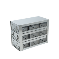 UFDMX-332 - Drawer Freezer Rack for SBS Formatted Boxes, 3x3 Configuration