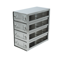 UFDMX-342 - Drawer Freezer Rack for SBS Formatted Boxes, 3x4 Configuration