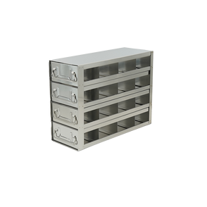 Crystal Industries - UFDMX-442 - Upright Freezer Drawer Rack for SBS Formatted Boxes, 4x4 Configuration
