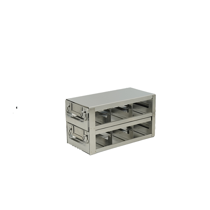 Crystal Industries - UFDPCR - Upright Freezer Drawer Rack for 0.2ml Tube 96-Well PCR Boxes