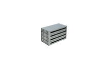 Crystal Industries - UFDS-25 - Upright Freezer Drawer Rack for 25-Place Slide Boxes