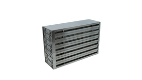 UFDS-25-57 - Upright Freezer Drawer Rack for 25-Place Slide Boxes, 5x7 Configuration