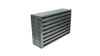 Crystal Industries - UFDS-25-68 - Upright Freezer Drawer Rack for 25-Place Slide Boxes, 6x8 Configuration