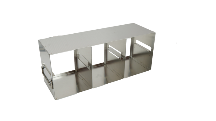 Crystal Industries - UFE-323 - Upright Freezer Eco Rack for 3" Boxes, 3x2 Configuration
