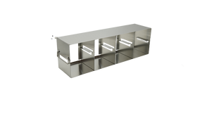 Crystal Industries - UFE-423 - Upright Freezer Eco Rack for 3" Boxes, 4x2 Configuration