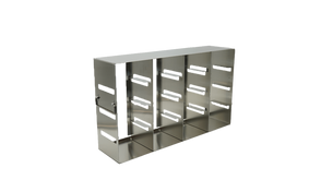 Crystal Industries - UFE-443 - Upright Freezer Eco Rack for 3" Boxes, 4x4 Configuration