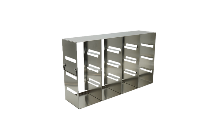 Crystal Industries - UFE-3 - Upright Freezer Eco Rack for 3" Boxes
