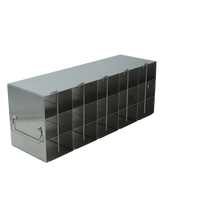 Crystal Industries - UFH50 - Upright Freezer Rack for 50-Cell Hinged Top Plastic Boxes