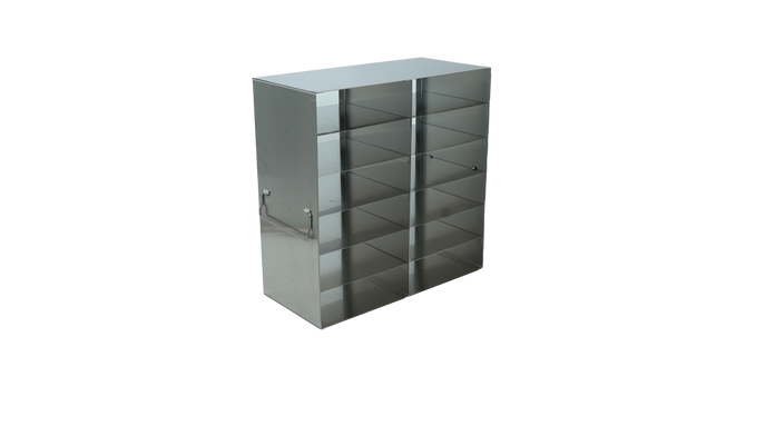 Crystal Industries - UFM-15 - Upright Freezer Rack for 50-Cell 1.5ml Microtube Storage Boxes