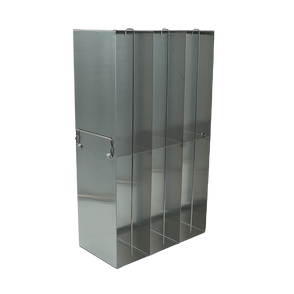 Crystal Industries - UFMP-319L - Upright Freezer Rack for 96/384-Well Microtiter Plates, 84 Plates with Lids, 96 Plates without Lids