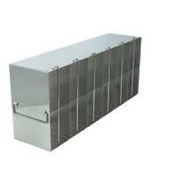 Crystal Industries - UFMR - Upright Freezer Rack for SBS Formatted Boxes
