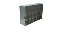 Crystal Industries - UFMR - Upright Freezer Rack for SBS Formatted Boxes