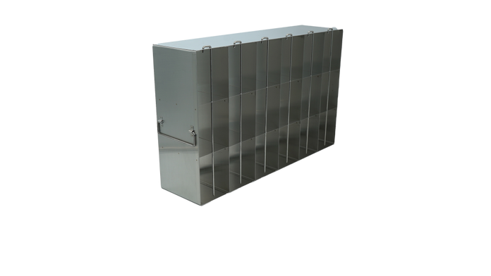 Crystal Industries - UFMR - Upright Freezer Rack for SBS Formatted Boxes