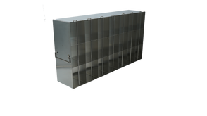Crystal Industries - UFMR-73 - Upright Freezer Rack for SBS Formatted Boxes, 7x3 Configuration
