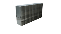 Crystal Industries - UFMR - Upright Freezer Rack for SBS Formatted Boxes