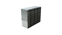 Crystal Industries - UFPCR-48L - Upright Freezer Rack for 0.2ml Tube 96-Well PCR Boxes, 4x8 Configuration