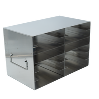 Crystal Industries - UFS-100 - Upright Freezer Rack for 100-Place Slide Boxes
