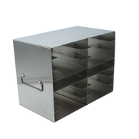 Crystal Industries - UFS-100 - Upright Freezer Rack for 100-Place Slide Boxes