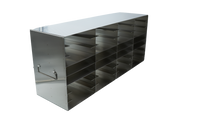Crystal Industries - UFS-100-48 - Upright Freezer Rack for 100-Place Slide Boxes, 4x8 Configuration