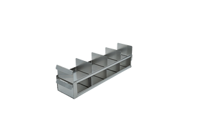 Crystal Industries - UFS-423 - Upright Sliding Tray Rack for 3" Boxes, 4x2 Configuration