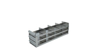Crystal Industries - UFS-432 - Upright Sliding Tray Rack for 2" Boxes, 4x3 Configuration