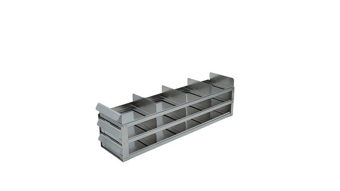 Crystal Industries - UFS-432 - Upright Sliding Tray Rack for 2" Boxes, 4x3 Configuration