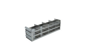 UFS-432 - Sliding Tray Rack for 2" Boxes, 4x3 Configuration