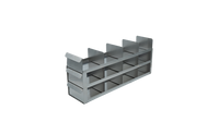 Crystal Industries - UFS-433 - Upright Sliding Tray Rack for 3" Boxes, 4x3 Configuration