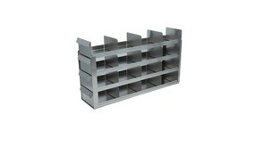 UFS-443 - Sliding Tray Rack for 3" Boxes, 4x4 Configuration