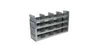 UFS-443 - Sliding Tray Rack for 3" Boxes, 4x4 Configuration