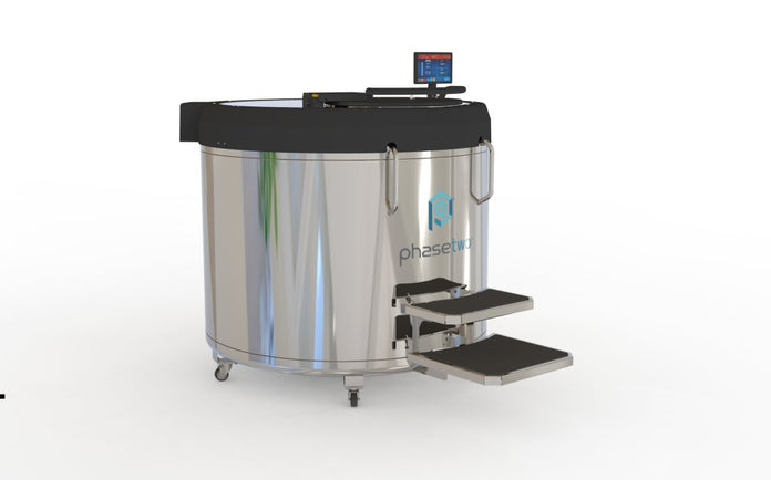 Phasetwo - HCHE92-Cont-GB - High Capacity High Efficiency Cryogenic Freezer with DLS3 Controller & Gas Bypass