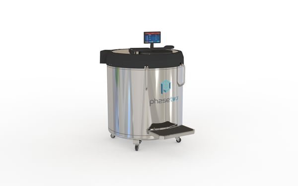 Phasetwo - HCHE44-Cont-GB - High Capacity High Efficiency Cryogenic Freezer with DLS3 Controller & Gas Bypass